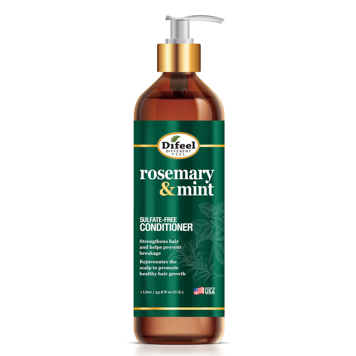 Difeel Rosemary And Mint Hair Strengthening Conditioner W Biotin 338oz Difeel Find Your 0751