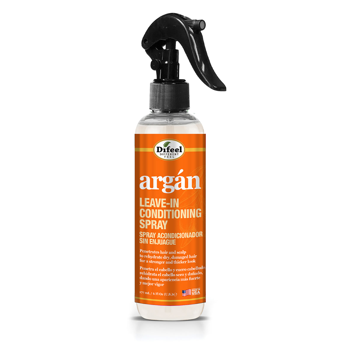 Difeel(Sunflower)  Argan Hydrating Leave-in Conditioning Spray (8oz)