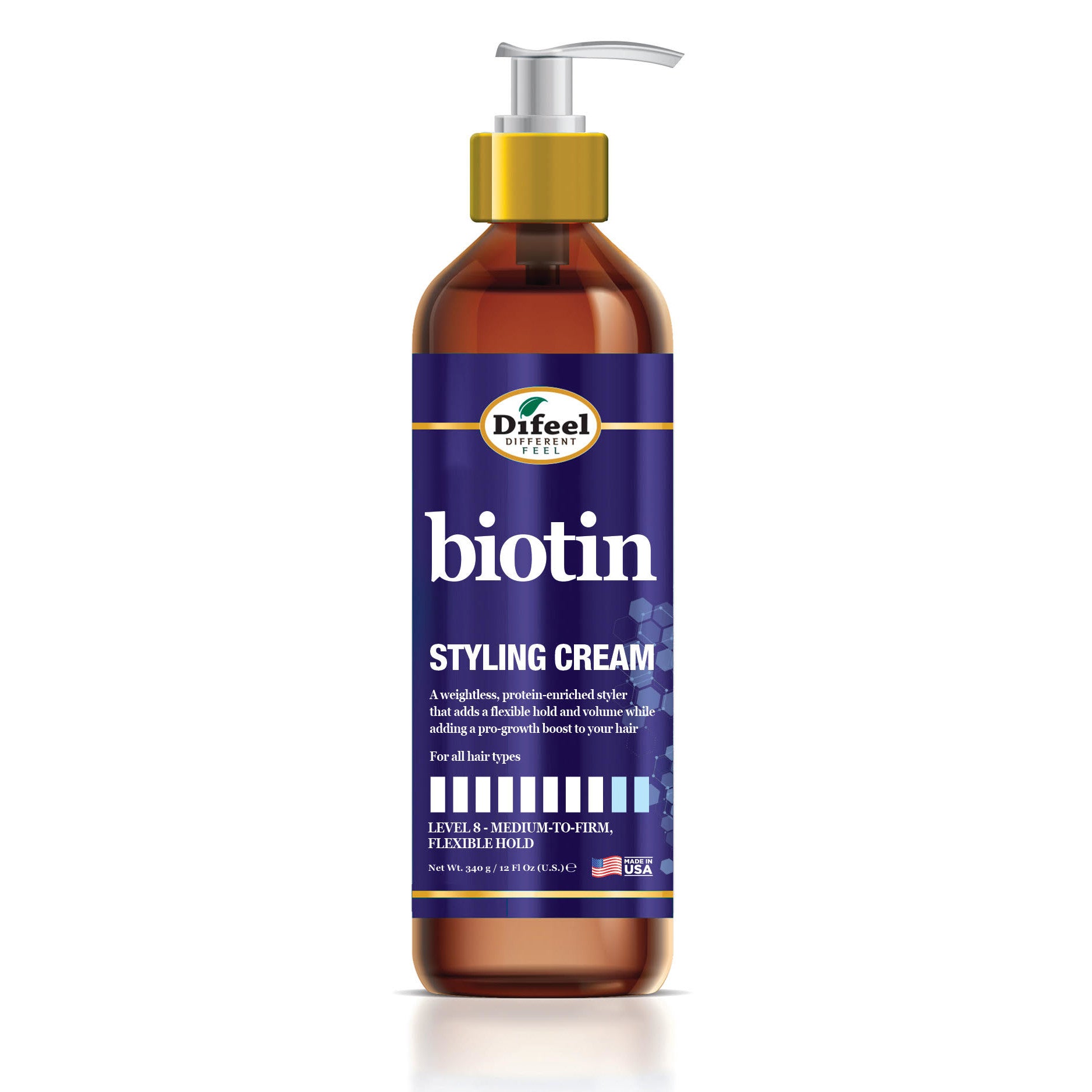 Difeel Biotin Styling Cream 12 ounce