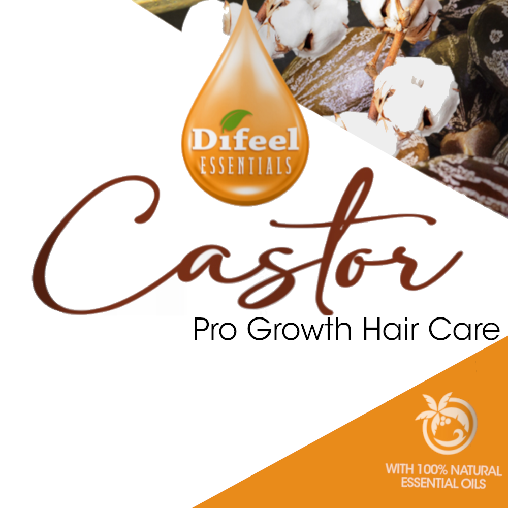 Difeel Essentials Castor Pro-Growth - Shampoo 12 oz.