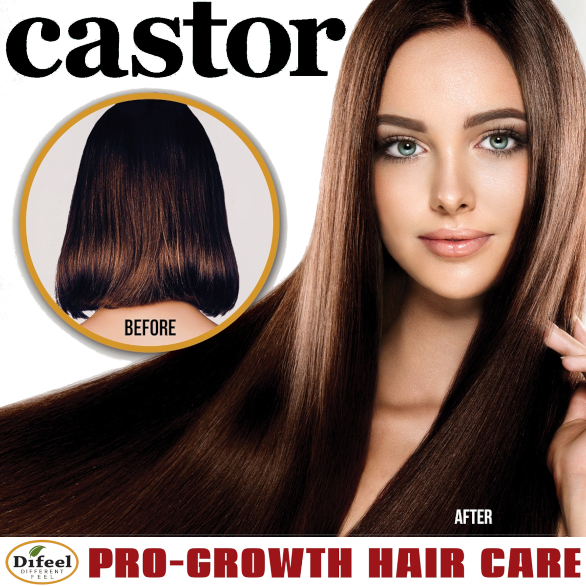 Difeel Castor Pro-Growth Root Stimulator 2.5 oz.