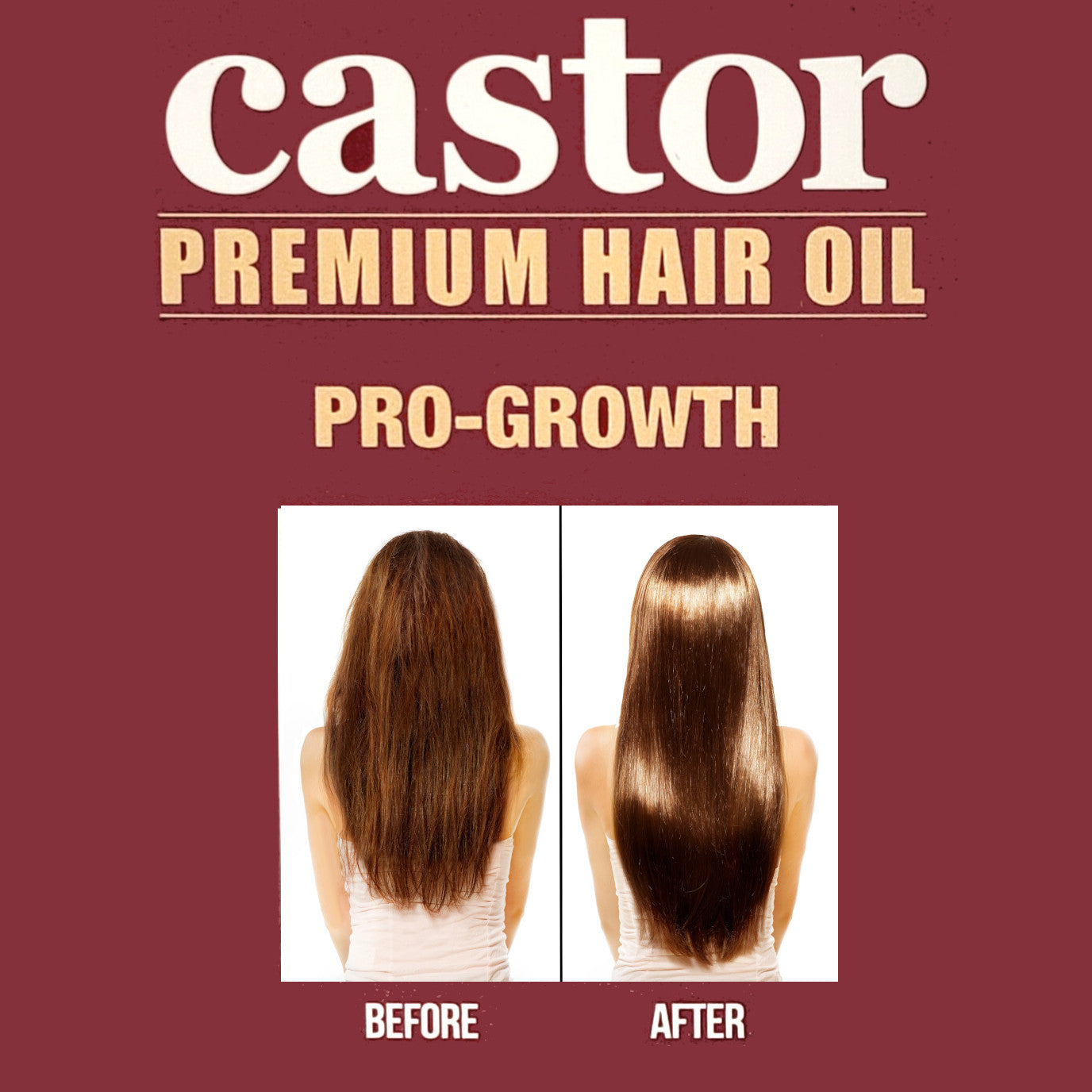 Difeel Castor Pro-Growth Hair Oil 8 oz.