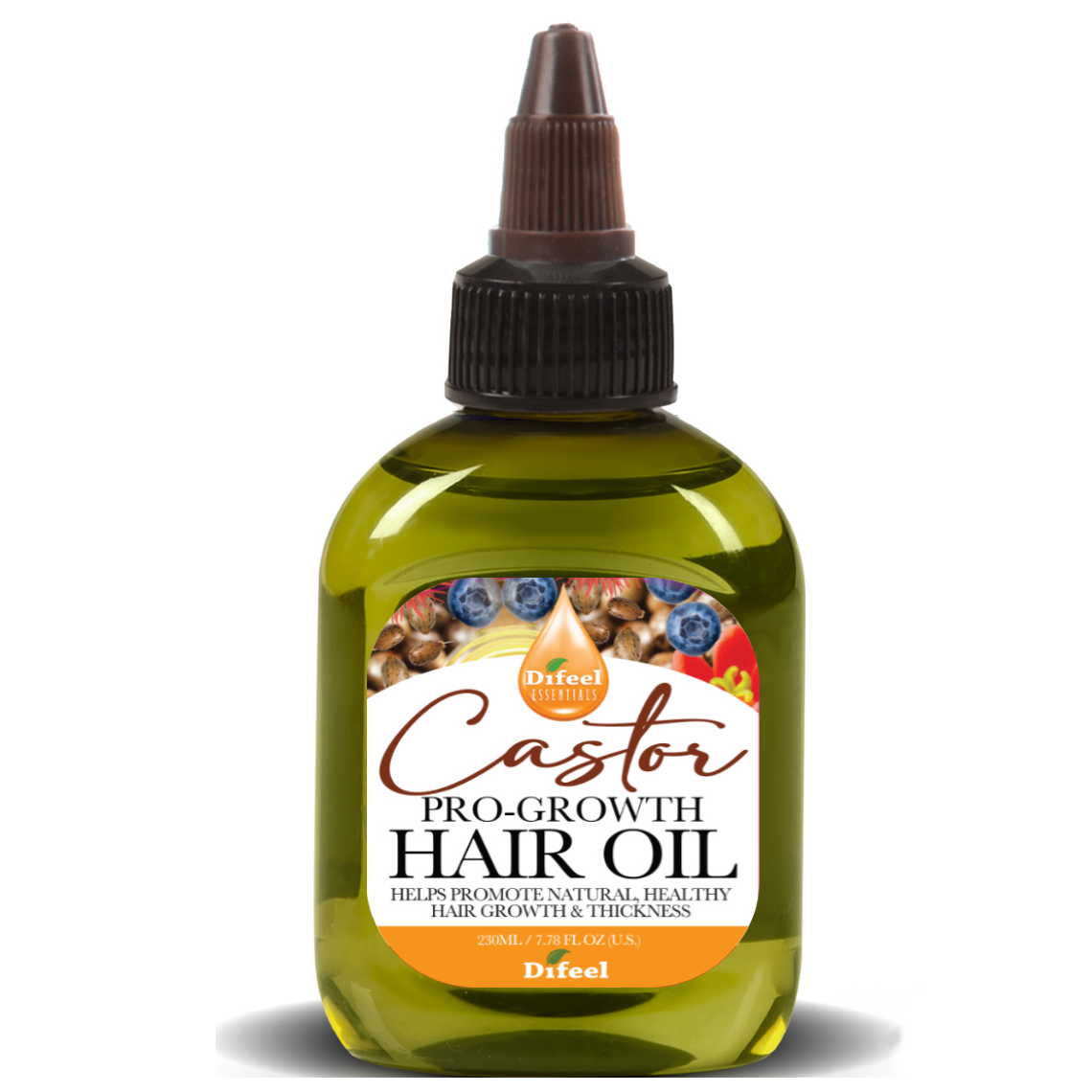 Difeel Essentials Castor Pro-Growth - Hair Oil 2.5 oz.