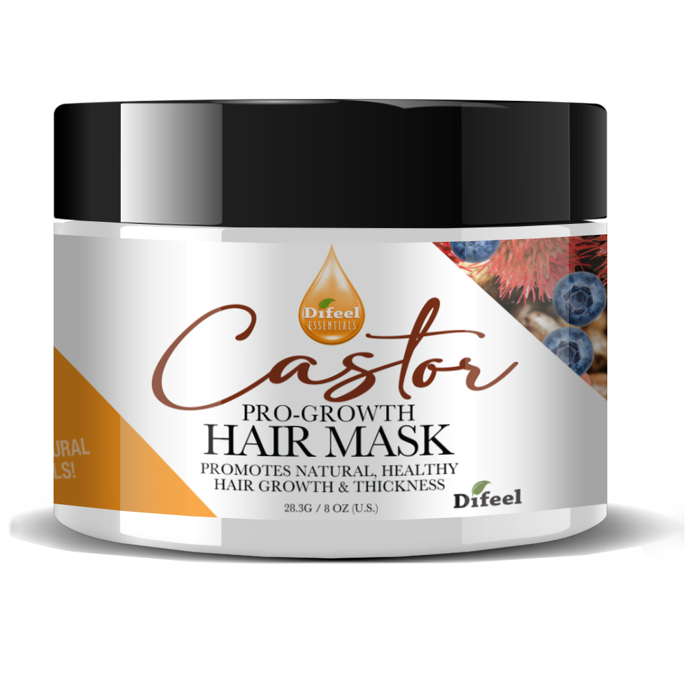 Difeel Essentials Castor Pro-Growth - Hair Mask 8 oz.