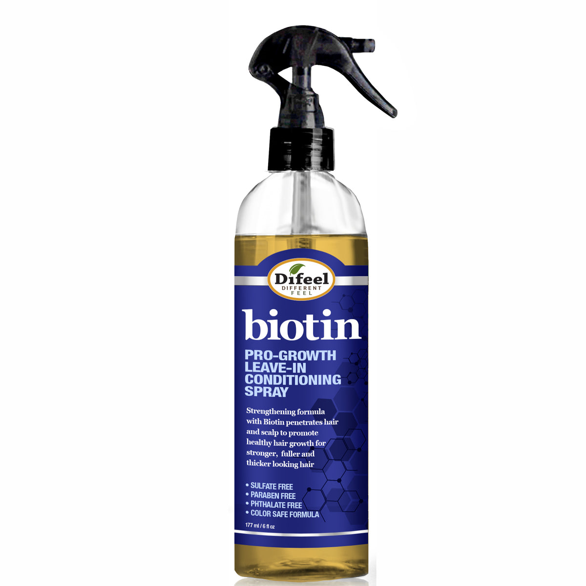 Difeel(Sunflower)  Biotin Pro-Growth Leave In Conditioning Spray (6oz)
