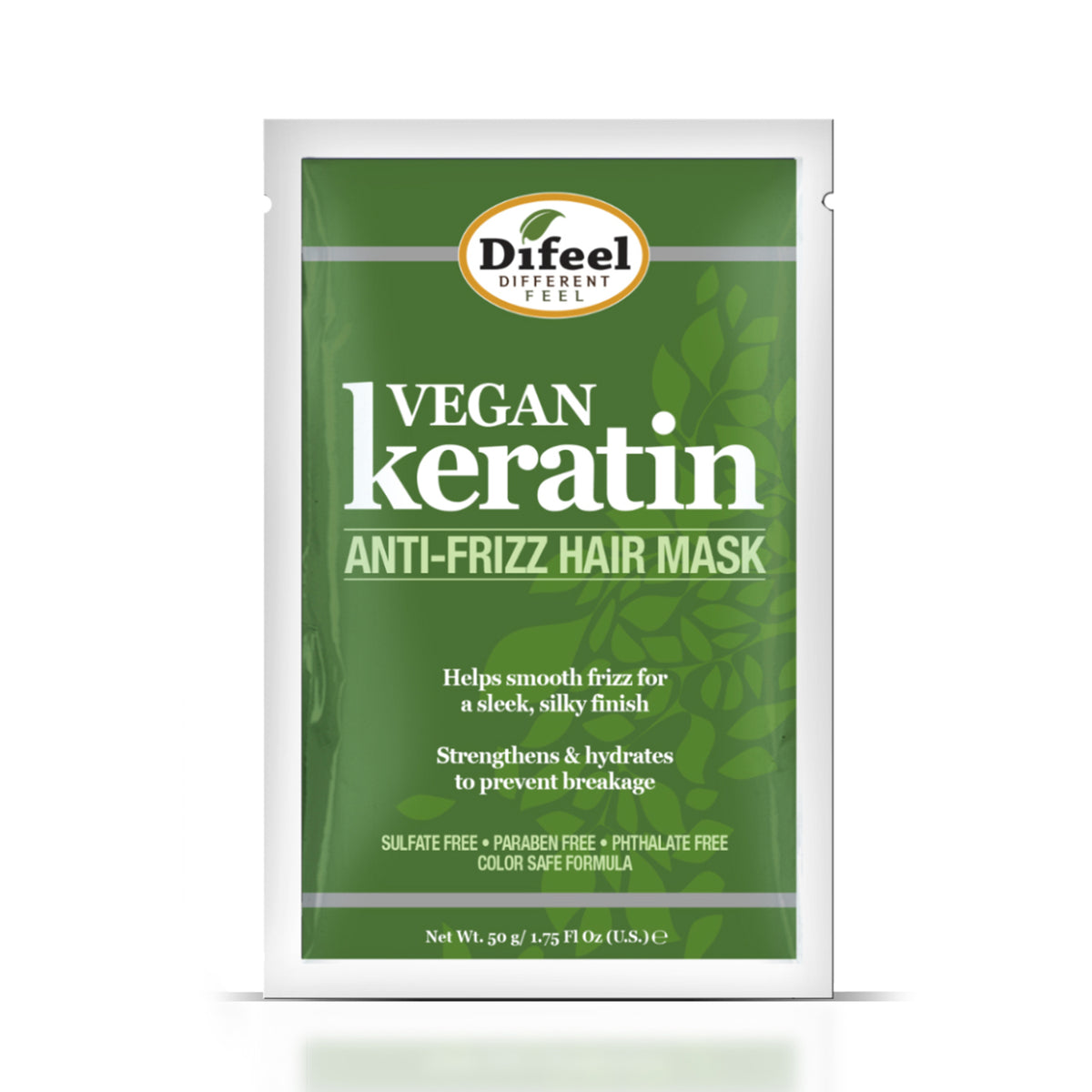 Difeel(Sunflower)  Vegan Keratin Anti-Frizz Hair Mask Packet (1.75oz)