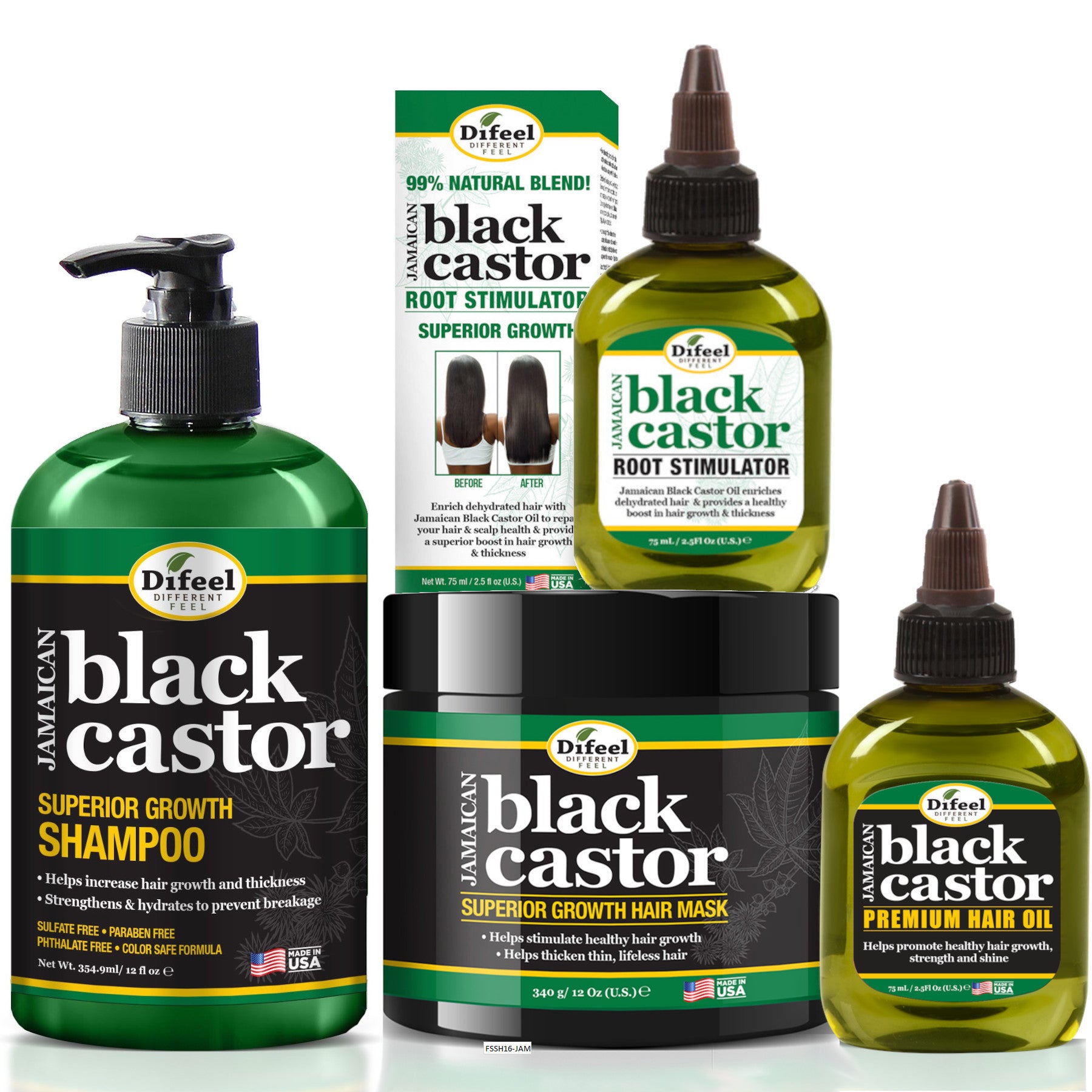 Jamaican Black Castor - Superior Growth