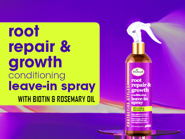 Difeel Root, Repair & Growth Conditioning Leave-in Spray 8 oz.