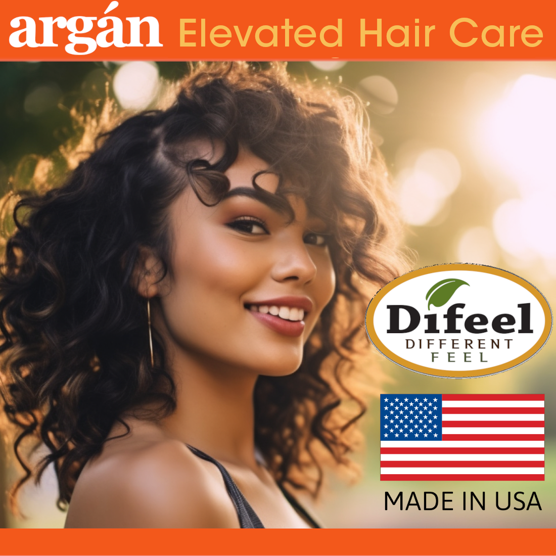 Difeel Elevated Argan Premium Hair Oil 7.1 oz.