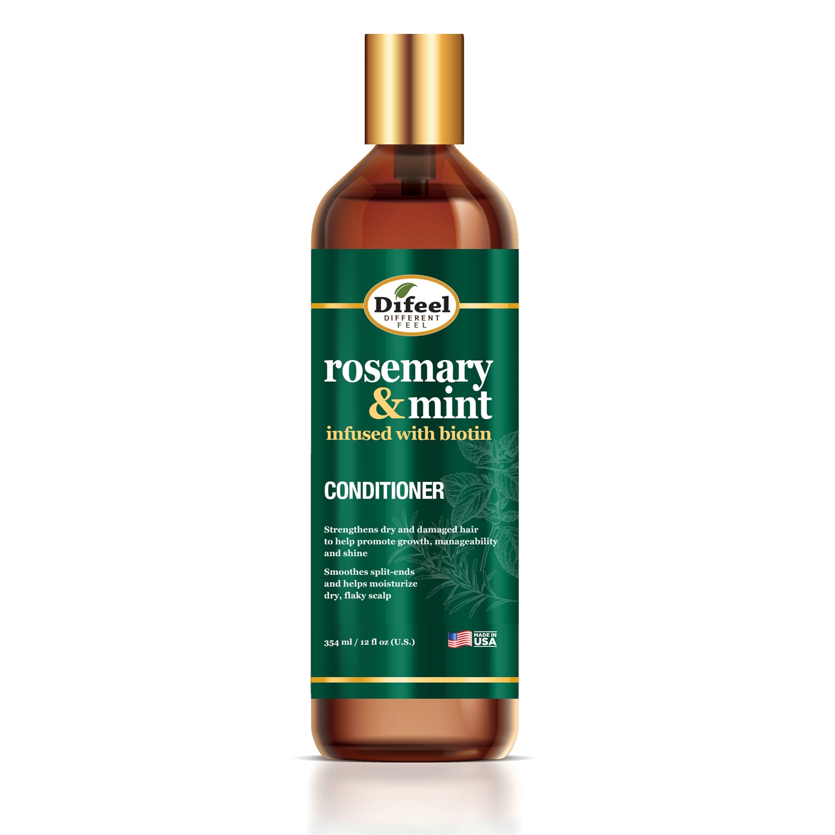 Difeel Elevated Rosemary and Mint Conditioner 12 oz.