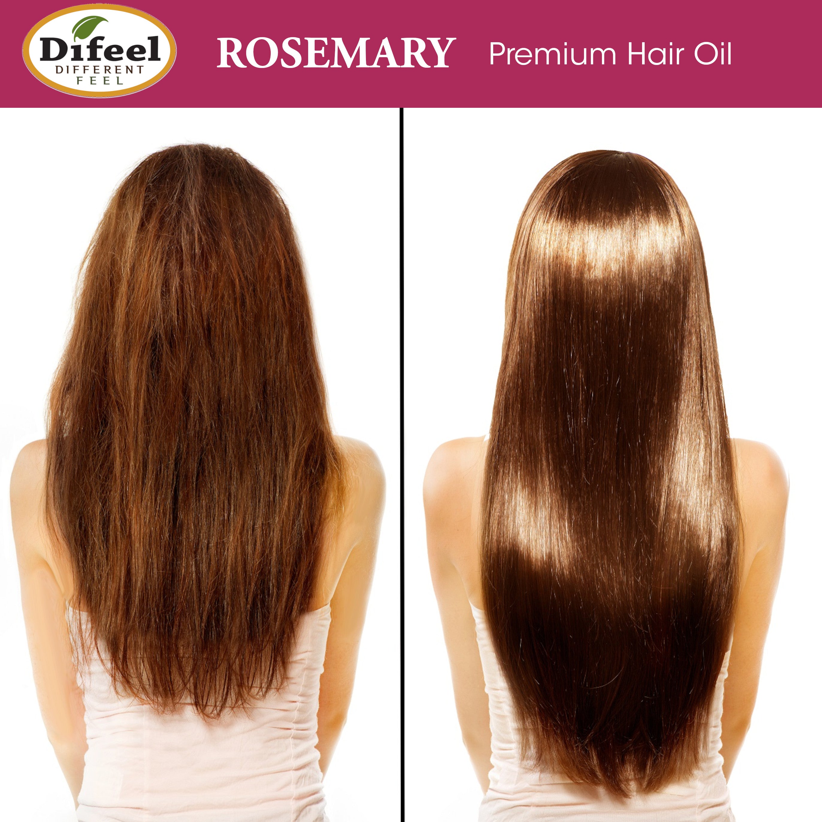 Difeel Rosemary Premium Hair Oil 2.5 oz.