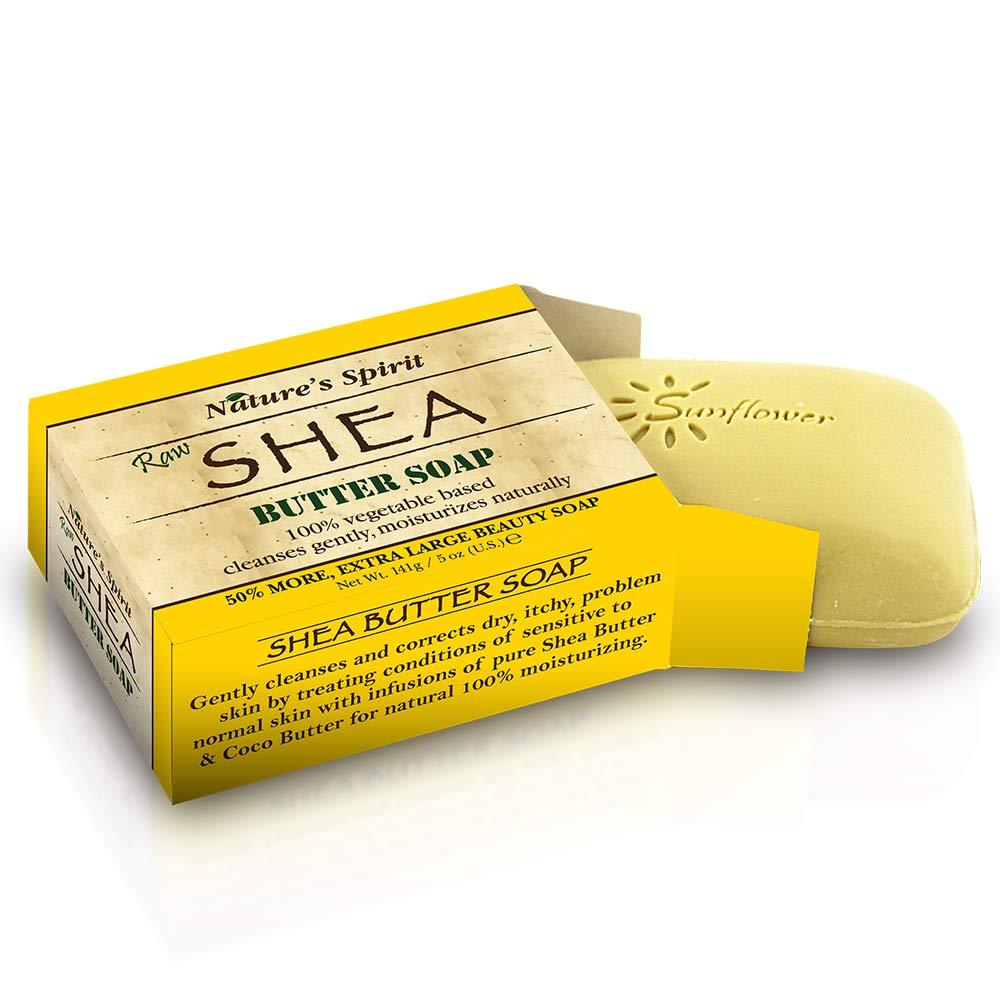 Nature's Spirit Raw Shea Butter Soap 5 oz. (PACK OF 2)
