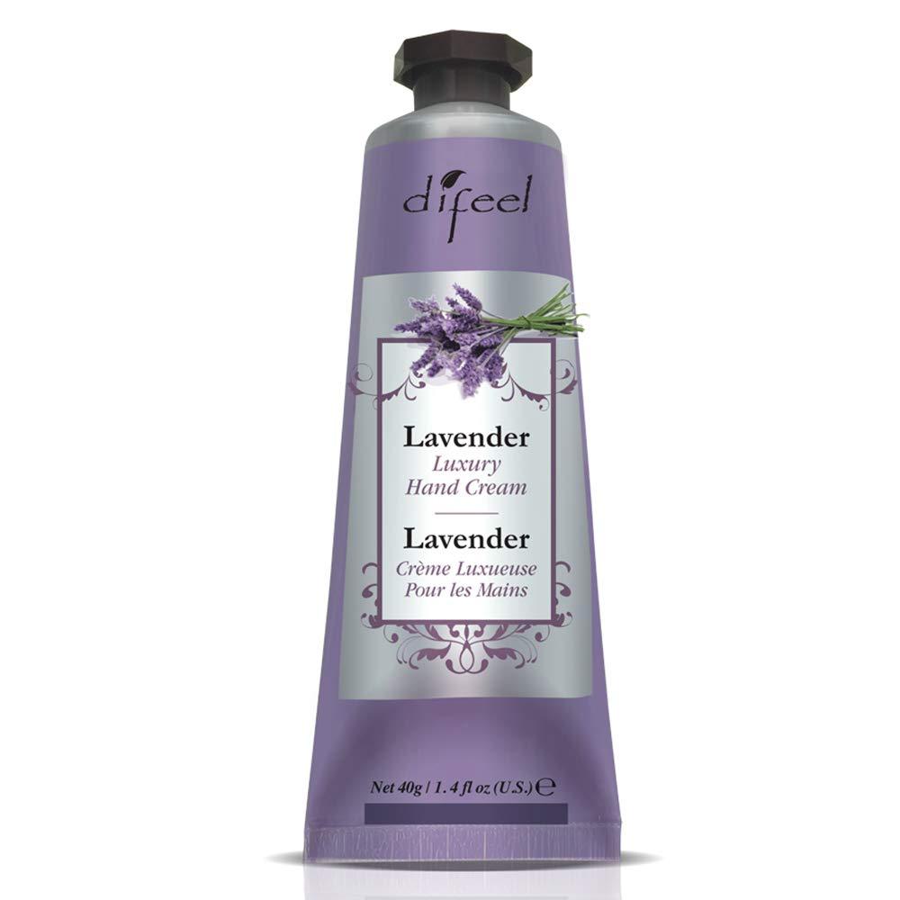 Difeel Luxury Moisturizing Hand Cream - Lavender 1.4 oz. (PACK OF 2)