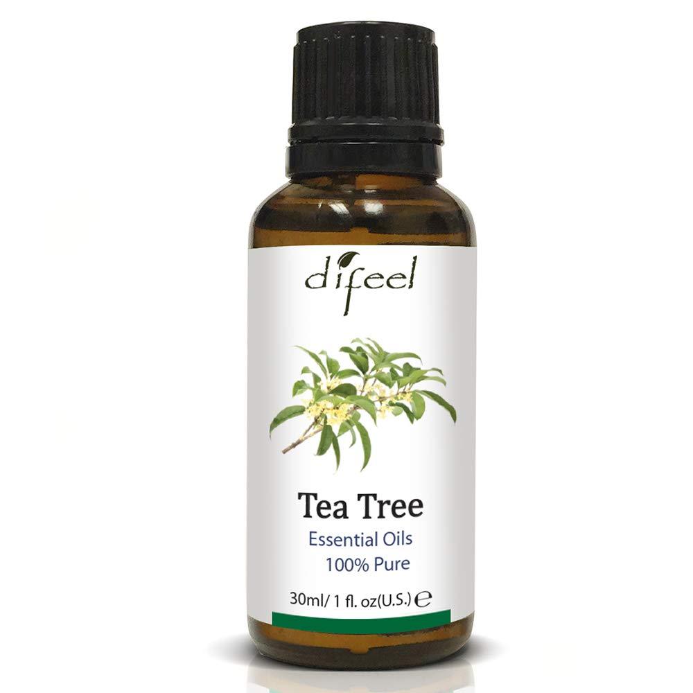 Difeel 100% Pure Essential Oil - Tea Tree Oil 1 oz. (Pack of 2)