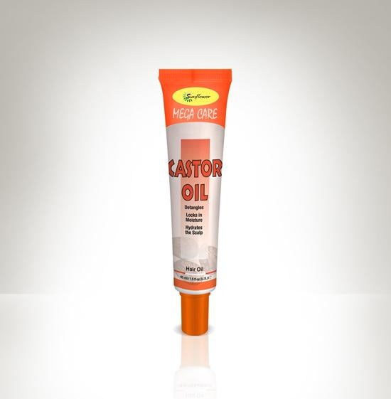 Difeel Castor Oil Mega Care Hair Oil 1.4 oz. (PACK OF 2)