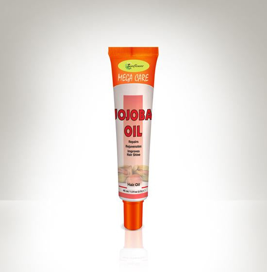 Difeel Mega Care Hair Oil - Jojoba Oil 1.4 oz. (PACK OF 2)