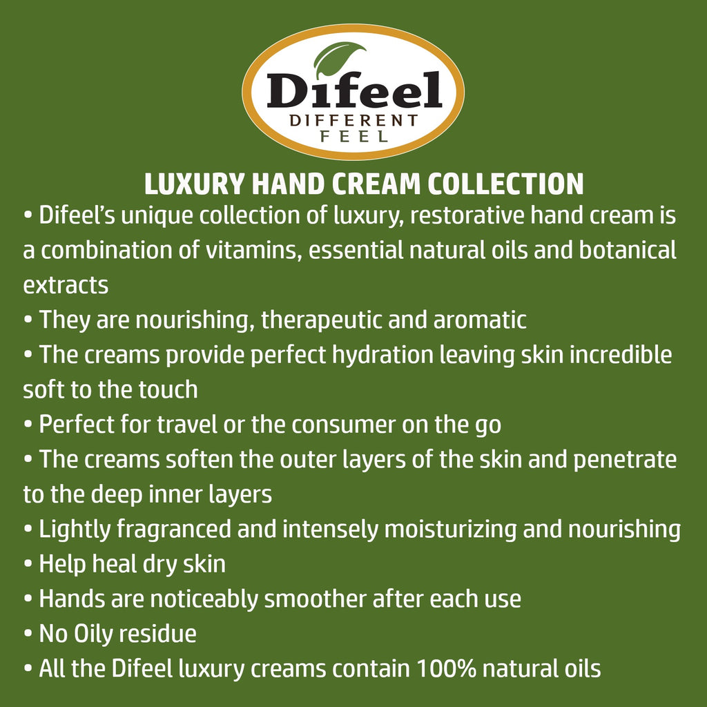 Difeel Luxury Moisturizing Hand Cream Complete 18-PC Gift Set