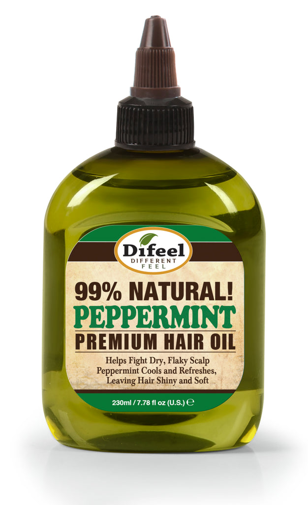 Difeel Premium Natural Hair Oil - Peppermint Oil 7.1 oz.