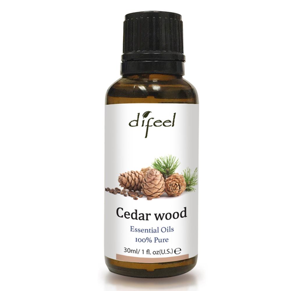 Difeel 100% Pure Essential Oil - Cedar Wood 1 oz. (Pack of 2)