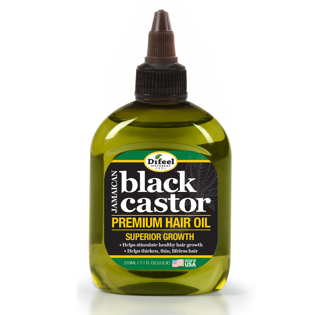 Difeel Superior Growth Jamaican Black Castor Premium Hair Oil 7.1 oz. - Deluxe 2-PC Gift Set