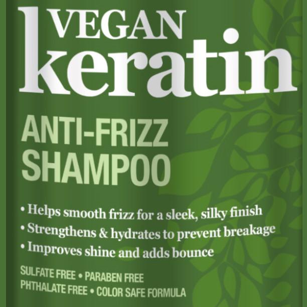 Difeel Vegan Keratin Anti Frizz Shampoo 33.8 oz (Pack of 2)