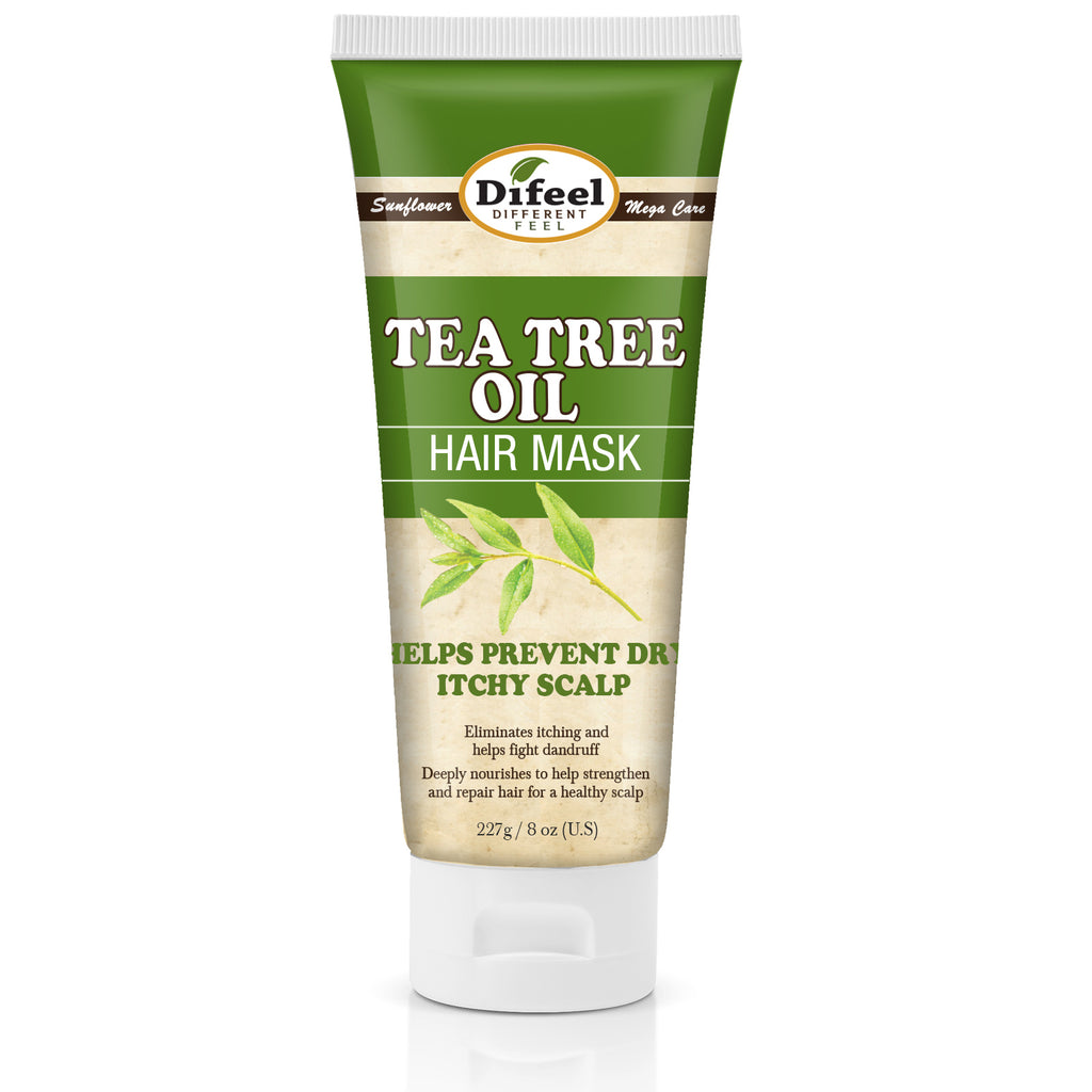 Difeel Tea Tree Oil Hair Mask 8 oz.