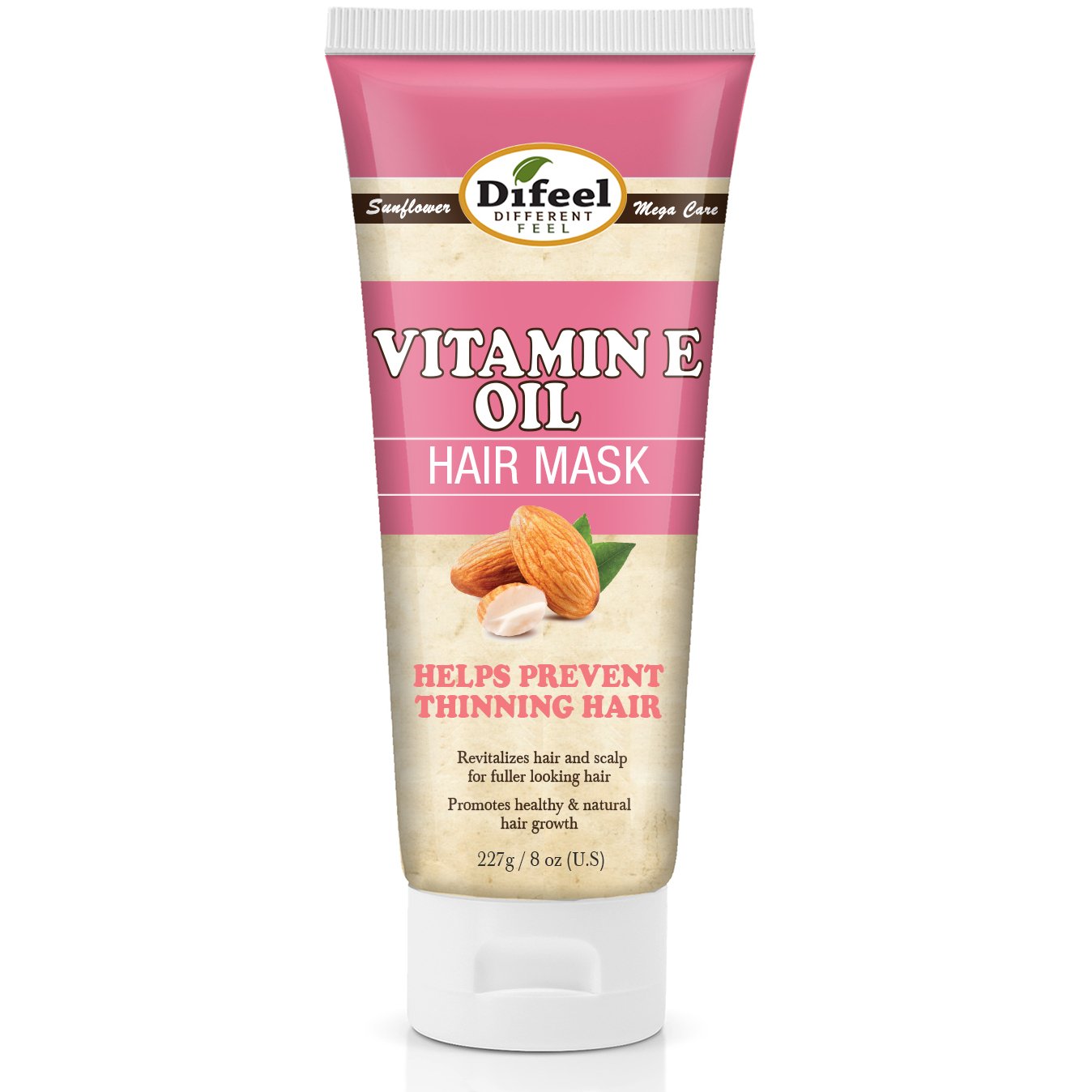 Difeel Vitamin E Oil Hair Mask 8 oz. (Pack of 2)