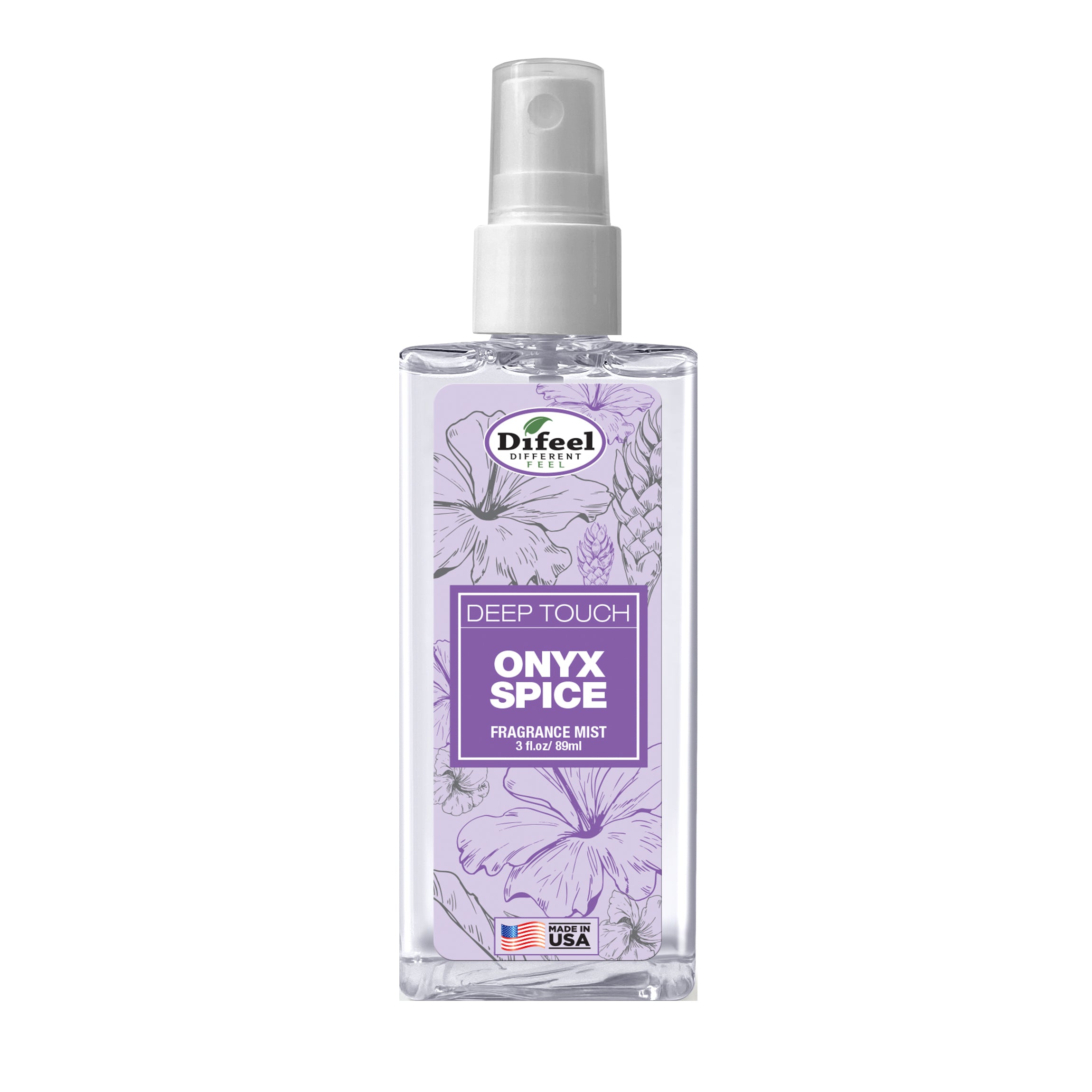 Deep Touch Body Mist Spray - Onyx Spice 3 Ounces