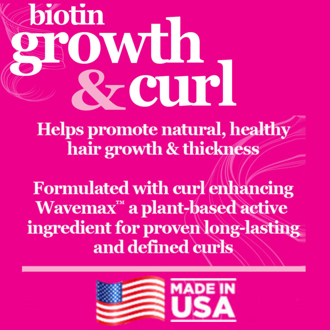 Difeel Growth and Curl Biotin Premium Hair Oil 7.1 oz.