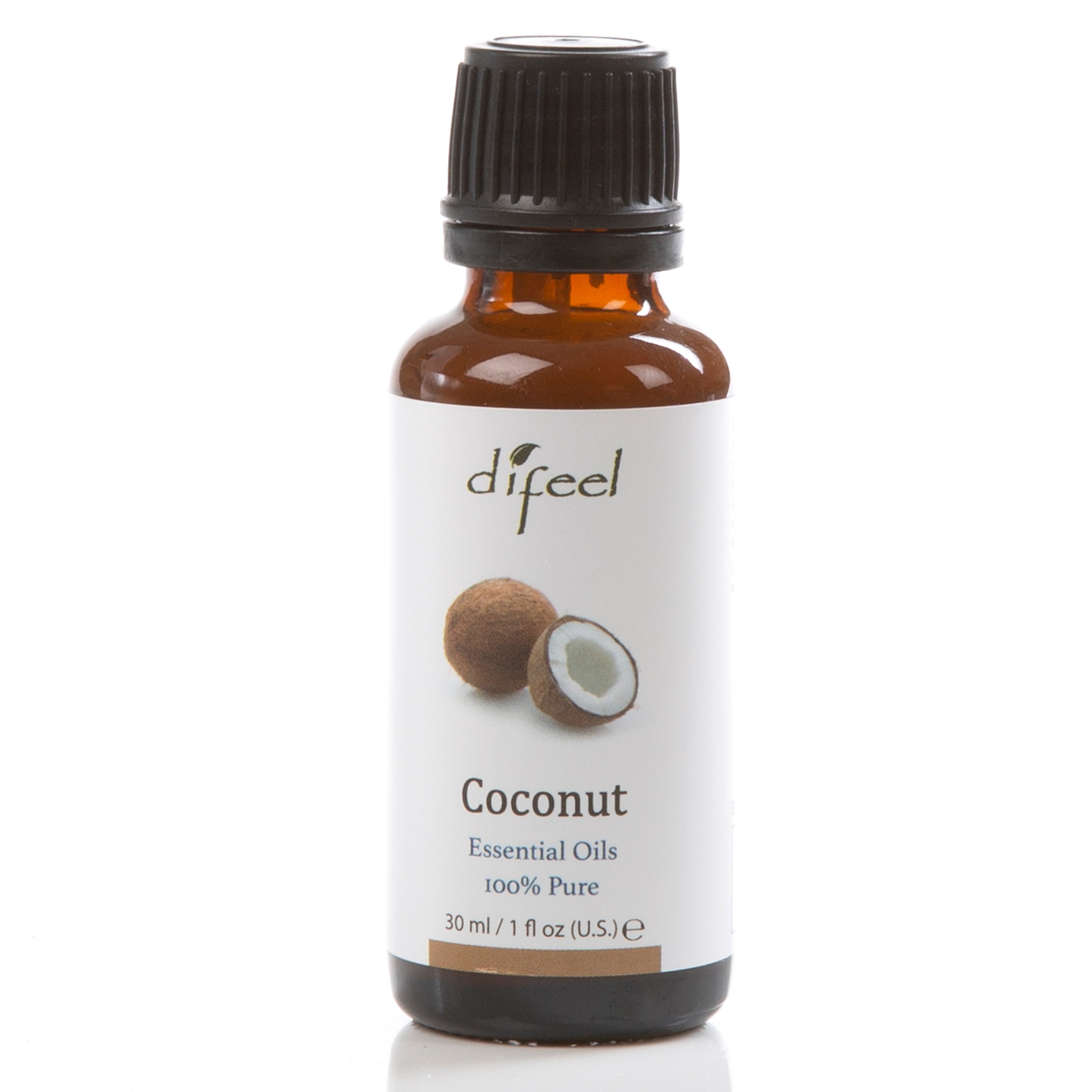 Difeel 100% Pure Coconut Essential Oil & 100% Pure Olive Oil 1 oz