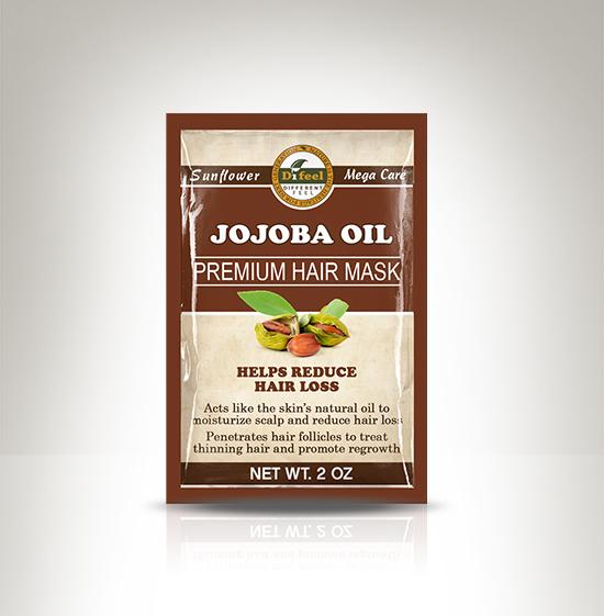 Difeel Premium Deep Conditioning Hair Mask - Jojoba Oil 1.75 oz. (Pack of 2)