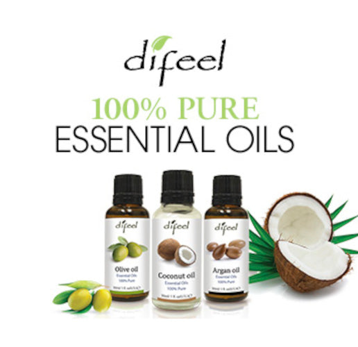 Difeel 100% Pure Essential Oil - Coconut Oil 1 oz.